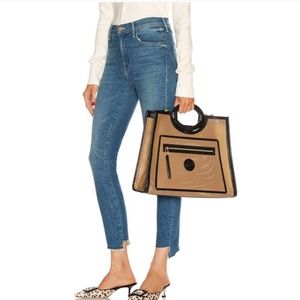 Mother Jeans Light Blue The Stunner 2 Step Fray Jeans